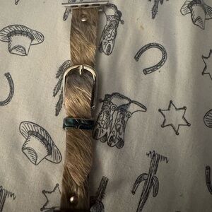 Elegant Brown Leather Watch with Silver Accents